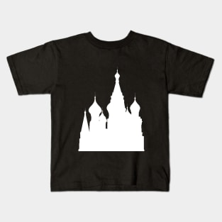 Russia - Cathedral (White) _031 Kids T-Shirt